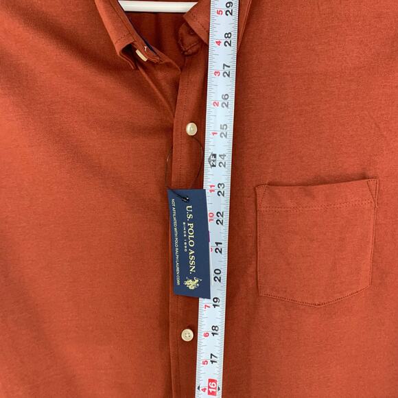 Us Polo Association Mens Casual Button Down Shirt Size XXL - Picture 3 of 8